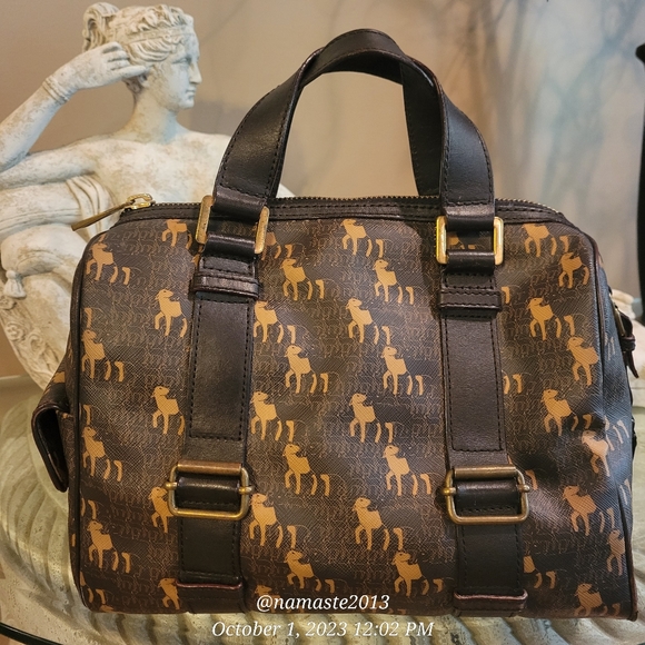 L.A.M.B. BY GWEN STEFANI Colville Satchel in Multi Luxury Designer Handbag #537 - Picture 6 of 13